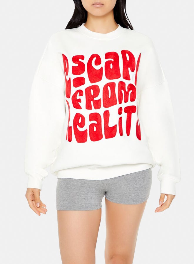 FOREVER 21 Escape From Reality Graphic Pullover  - Image 1