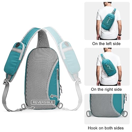 G4Free Sling Bag RFID Blocking Lightweight Crossbody Backpack Chest Shoulder Bag for Travel Sports Running - Image 4