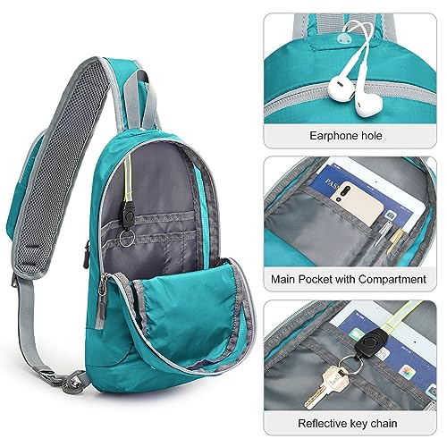 G4Free Sling Bag RFID Blocking Lightweight Crossbody Backpack Chest Shoulder Bag for Travel Sports Running - Image 2