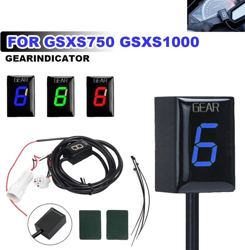 Wivplex Gear Indicator for Suzuki GSXS750/GSXS1000 - Image 3