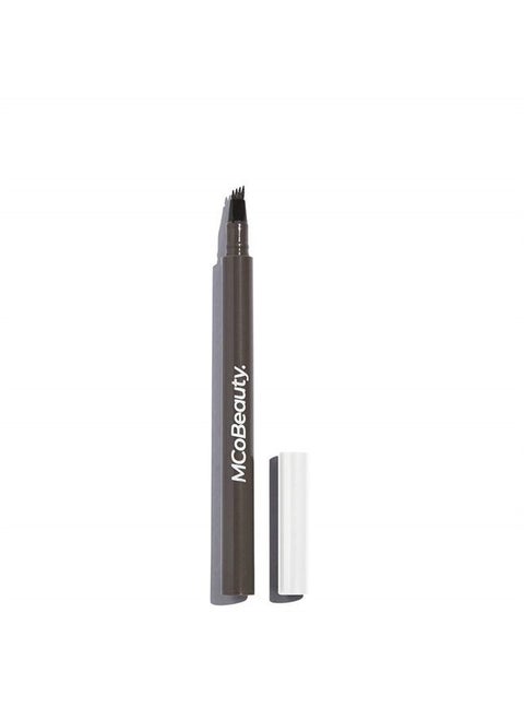 Tattoo Brow Microblading Ink Pen - Microfilling Pen For Professional Results - Fill And Define Eyebrows With Micro Fork Applicator - Sheer, Lightweight Formula - Medium-Dark - 0.05 oz
