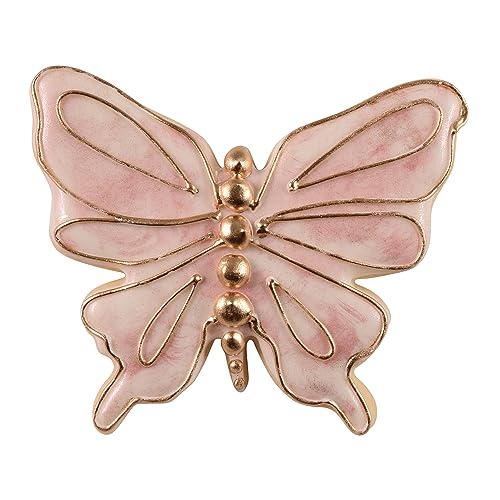 CybrTrayd R&M Butterfly 3.25" Cookie Cutter Pink With Brightly Colored, Durable, Baked-on Polyresin Finish - Image 2