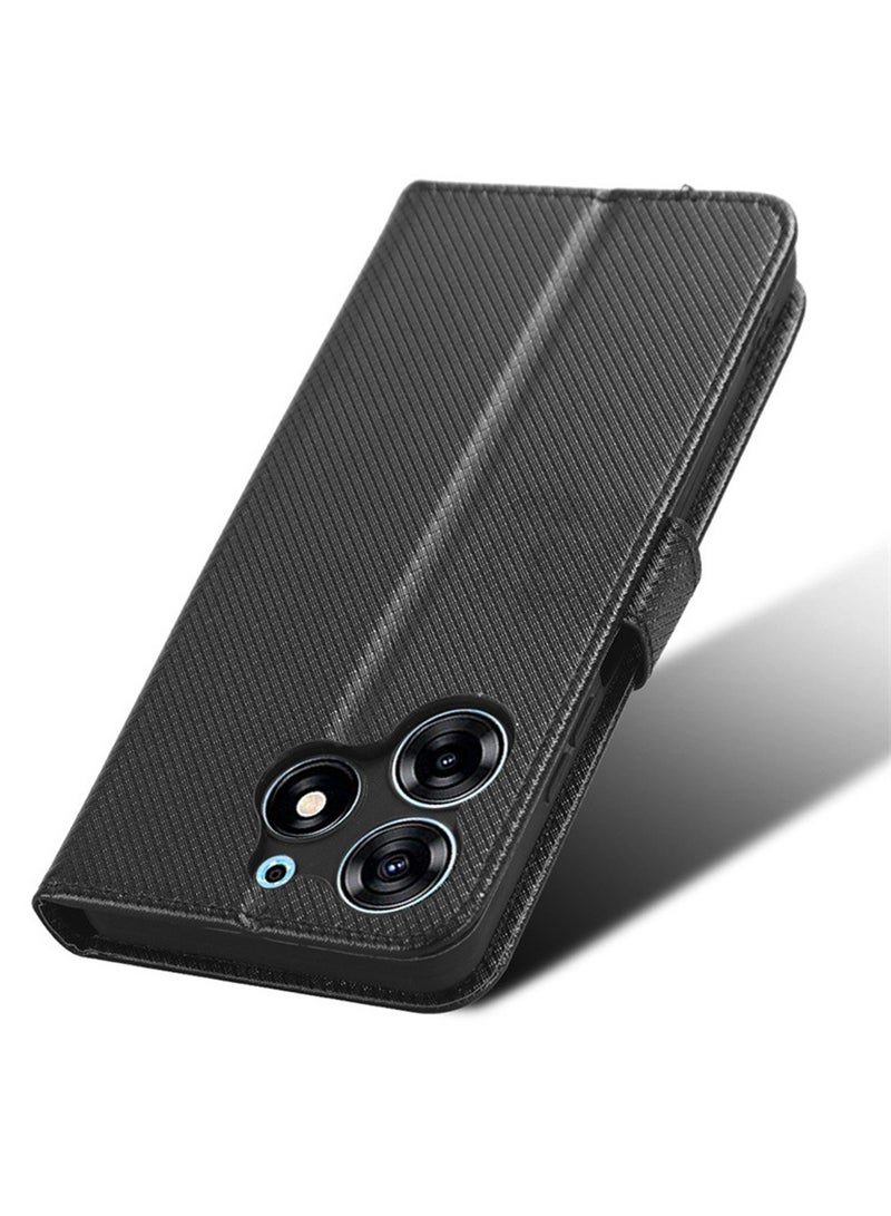 Beauenty Tecno Spark 10 pro Case Cover Protector with PU Leather Flip Folio Wallet Card Slots Holder and Anti Fingerprint and Scratch Prevention Back Cover Full Body Protection - Image 4