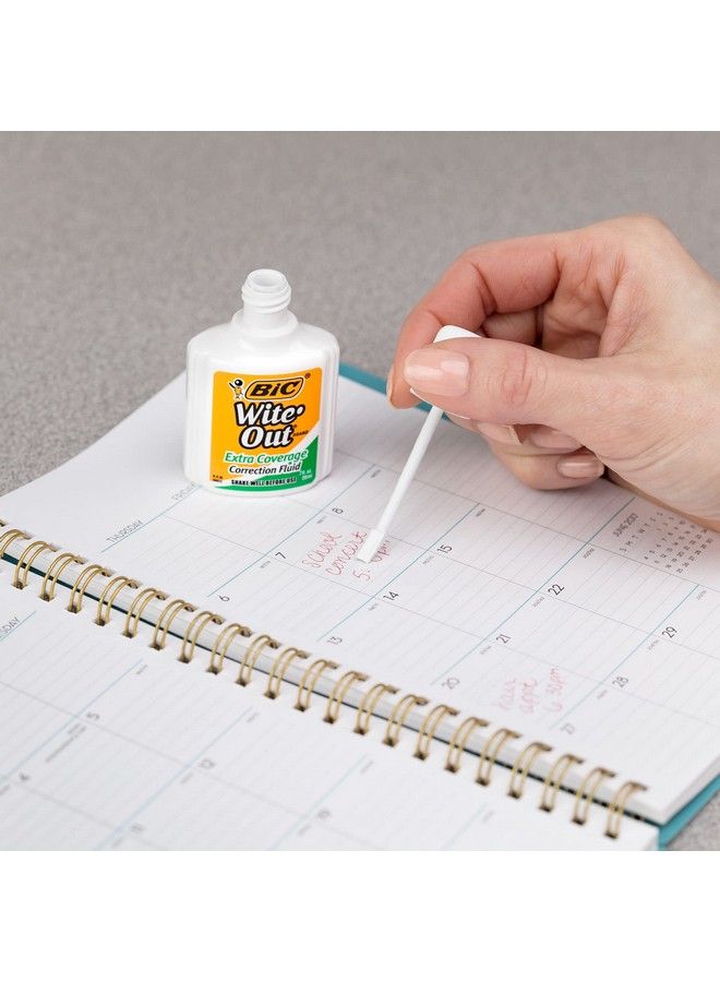 Bic ® Witeout® Extra Coverage Correction Fluid 20 Ml Bottles White Pack Of 2 - Image 5