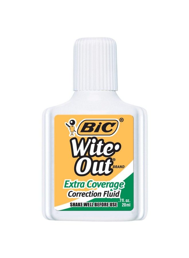 Bic ® Witeout® Extra Coverage Correction Fluid 20 Ml Bottles White Pack Of 2 - Image 3