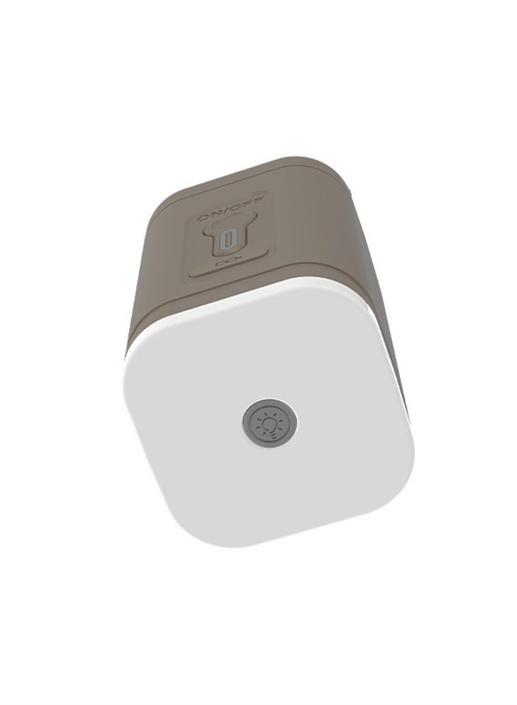 Tiny Portable Wireless Electric Air Pump，Quick Inflation/Deflation Dual-purpose，Electric Inflation Pump with Camping Lantern,Mini Portable Electric Air Pump for Camping Mat、 Pool Floats、 Swimming Toys 、Inflatable Beds、Vacuum Storage Bag Etc  - Image 4