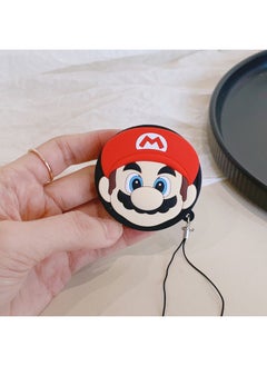 Color Picture Suitable For Fujifilm Instax Mini Evo Special Silicone Lens Cover Camera Protective Cover-Color:Black Cover-red Hat Mario