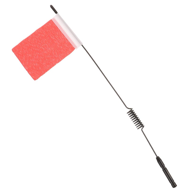 Stainless Steel RC Antenna Flag For Model Cars Weather Resistant Easy Attach Accessory - Image 2