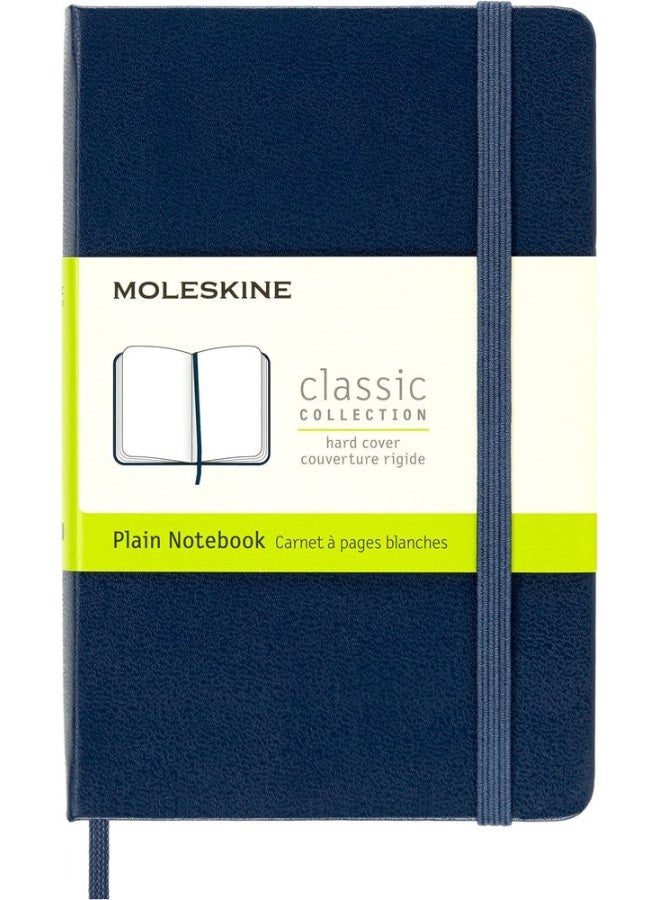 Moleskine: Notebook Plain Pocket Hard Sapphire Blue  (893649)