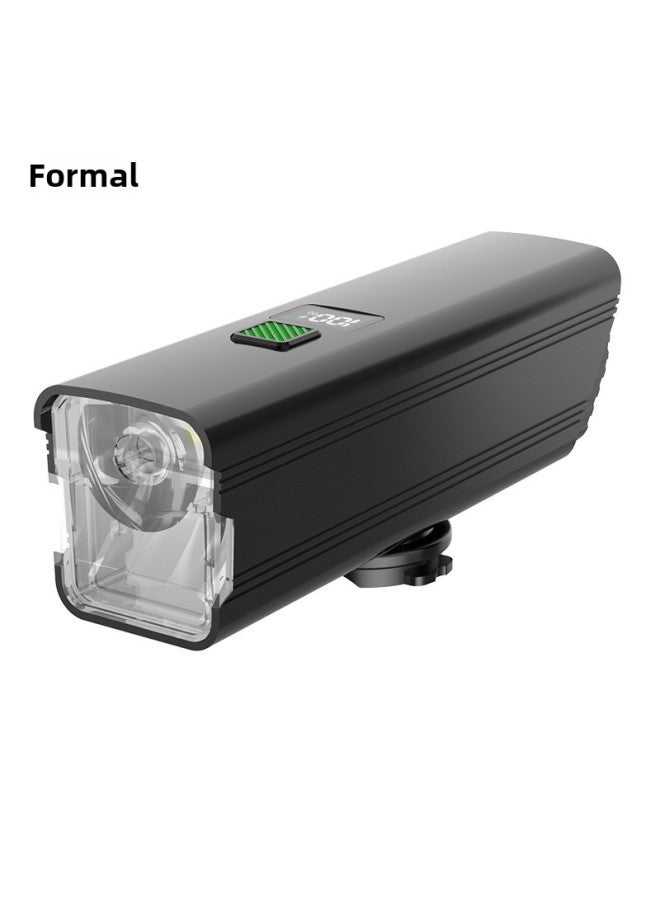 إسكدنيا مصباح LED للدراجة مضاد للوهج أثناء الركوب الليلي، ضوء قوي طويل المدى، مصباح أمامي للطرق الجبلية، ملحقات معدات ركوب الخيل، اللون: B18 حجم رسمي (3000 مللي أمبير) - Image 1