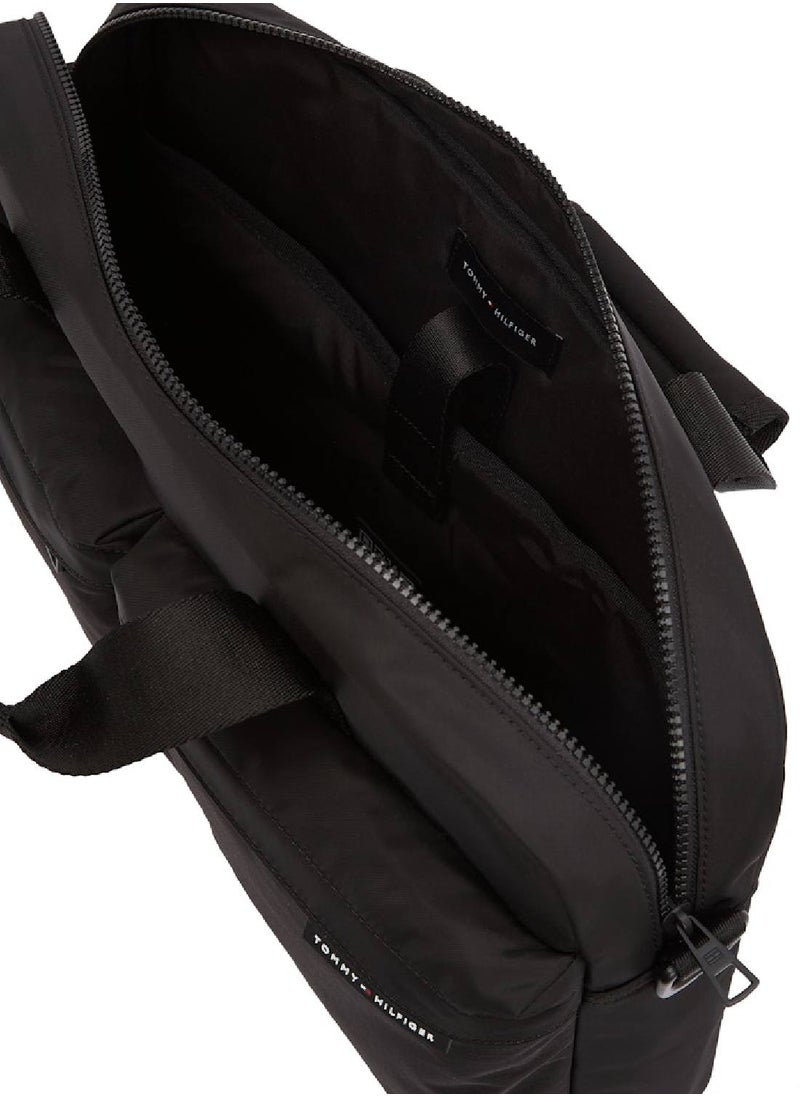 TOMMY HILFIGER Men's Th Element Computer Bag - Polyester, Black  - Image 3