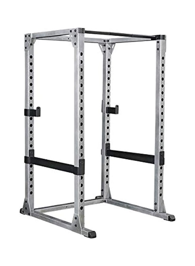 Power Rack 3x3 Gray GPR378 (1307036) – Heavy-Duty Commercial Squat Rack with Safety Bars
