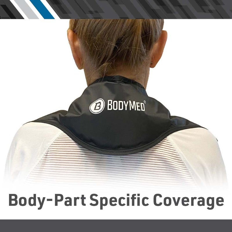 BodyMed Reusable Gel Ice Pack Cold Compress for Neck - Professional Grade Cold Therapy for Injuries, Aches, Swelling, Bruises, Sprains - 21 in. x 6 in. (Neck Contour) - Image 3