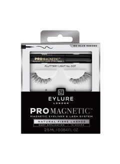 EYLURE PROMAGNETIC Eyeliner & Lash Kit Natural Fibre Lashes No 007 Black  - Image 1