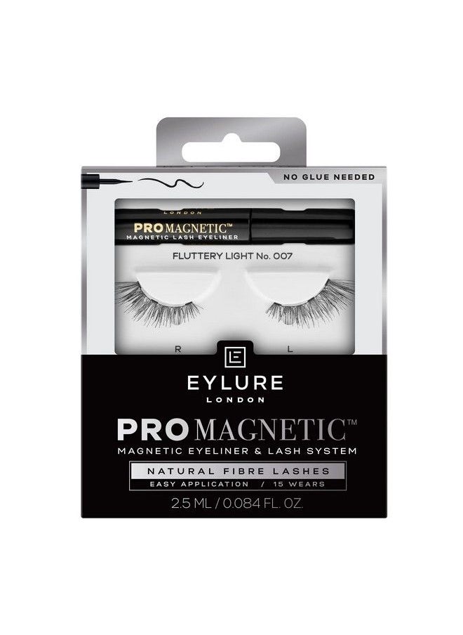 EYLURE طقم تحديد العيون والرموش PROMAGNETIC من الألياف الطبيعية للرموش رقم 007 أسود  - Image 2