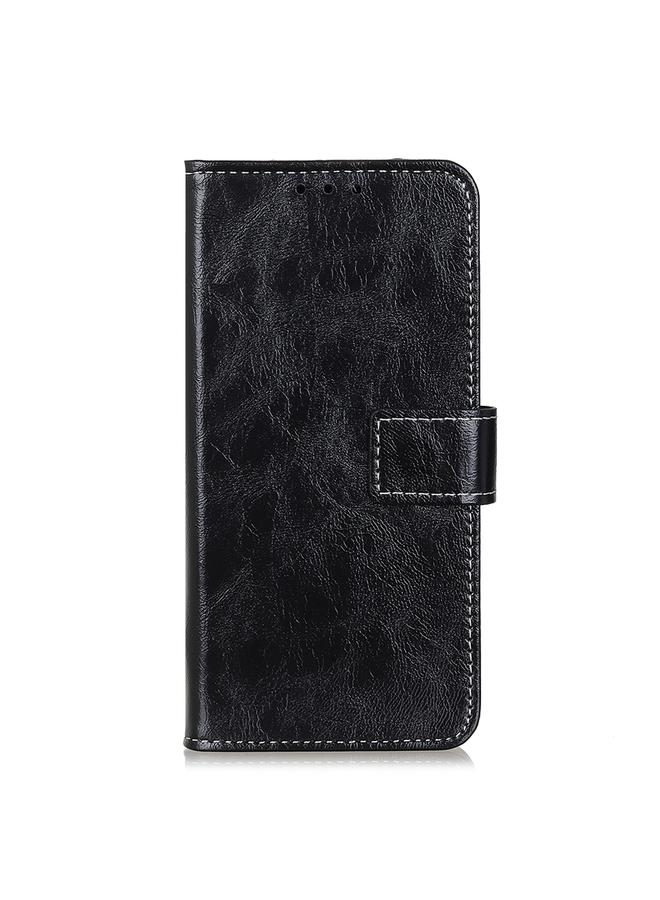 S-TOP Case For Motorola Moto E40/E20/E30/Lenovo K14 Plus Retro Crazy Horse Texture Horizontal Flip Leather Phone Case - Image 2