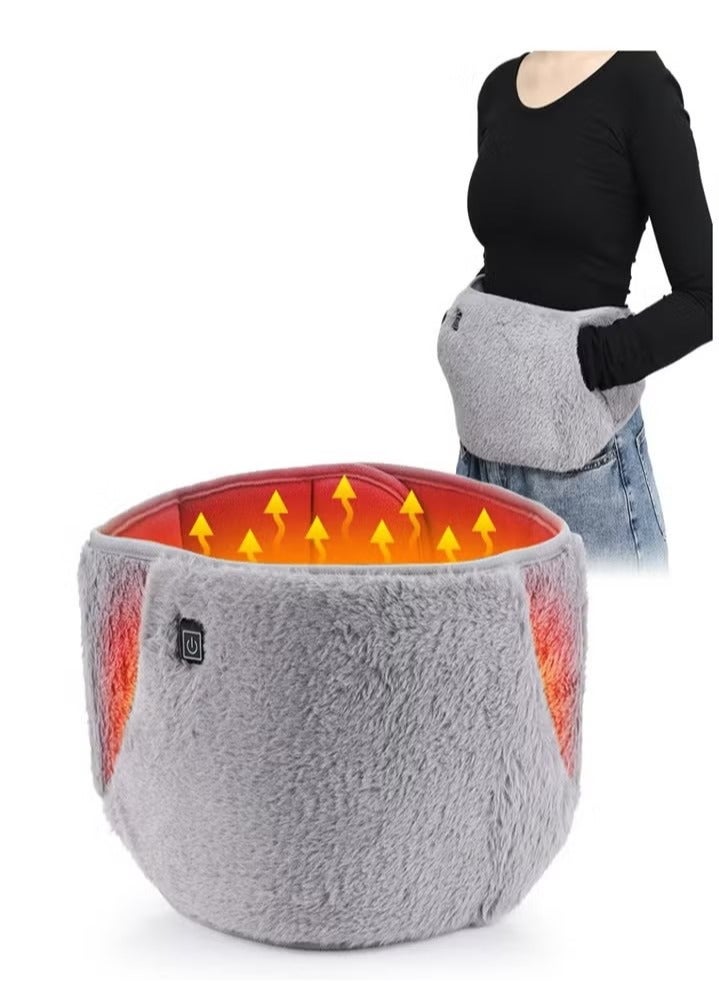 general USB extension cord electric heating belt, hand warmer winter heater, hot compress therapy abdomen waist, menstrual uterus warming pad, portable suitable for travel, hotel - Image 1