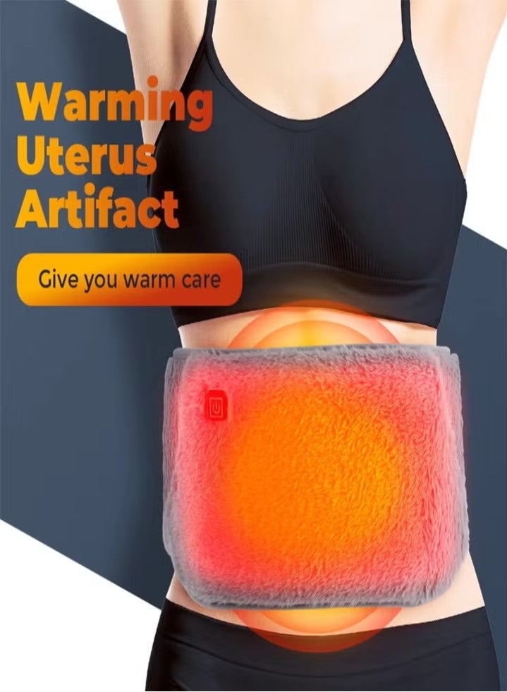 general USB extension cord electric heating belt, hand warmer winter heater, hot compress therapy abdomen waist, menstrual uterus warming pad, portable suitable for travel, hotel - Image 3