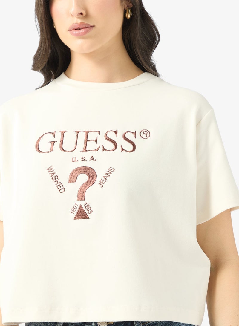 GUESS Fabia Crop T-Shirt - Image 3