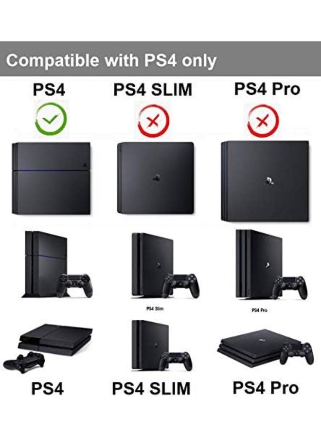 eWINNER 4 in 1 Vertical Stand Cooling Fan with Dualshock Controller Charging Station and USB Charger Ports for PS4 - Image 4