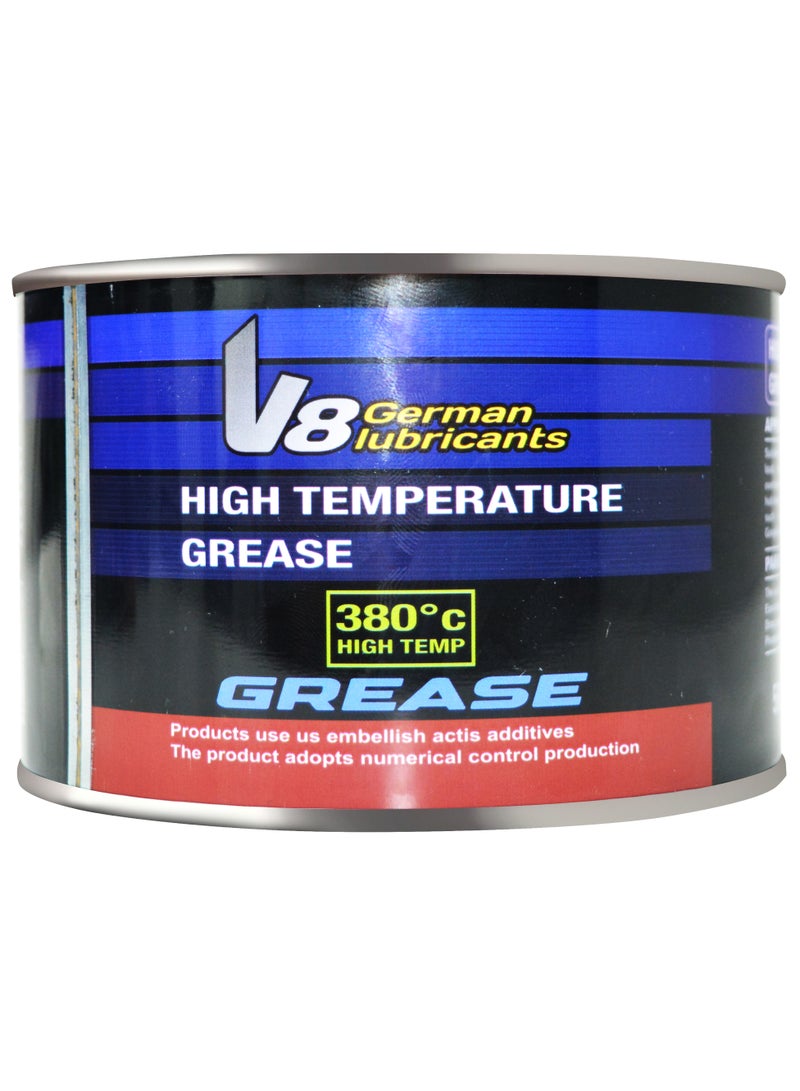 V8 German Lubricants High-Temperature Grease, 380°C – Premium Lubricant for Extreme Heat, 500g - Image 1
