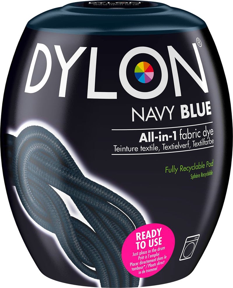 Dylon Machine Dye 350g 08 Navy Blue Blue - Image 1
