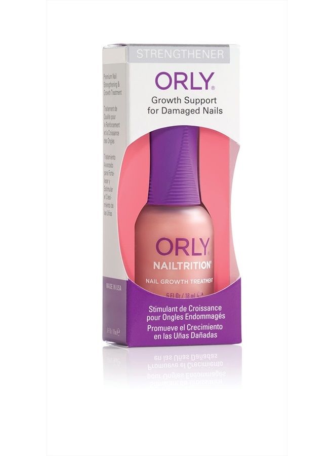 Orly Nailtrition Nail Growth Treatment, 0.6 Ounce - Image 1