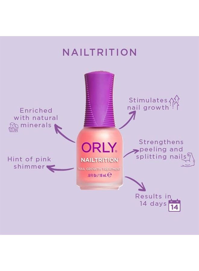 Orly Nailtrition Nail Growth Treatment, 0.6 Ounce - Image 3