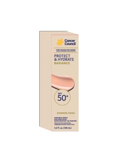 Cancer Council Protect  Hydrate Radiance Body Sunscreen SPF50 Shimmer Finish Sun Care Broad Spectrum UVAUVB Sun Protection Water Resistant Paraben  Fragrance Free Water Resistant 5fl oz