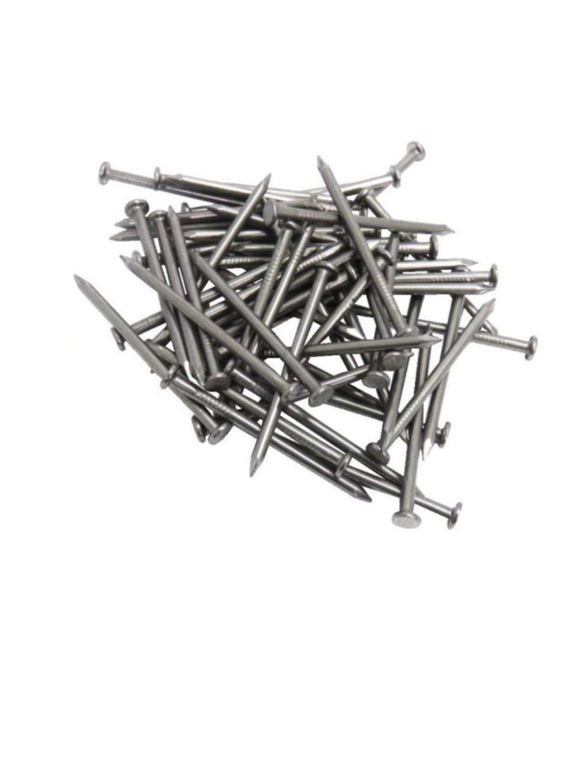 High Strength Round Head Nails For Carpentry Hardware Electrical Etc (100, 1 1/2 inch) - Image 2