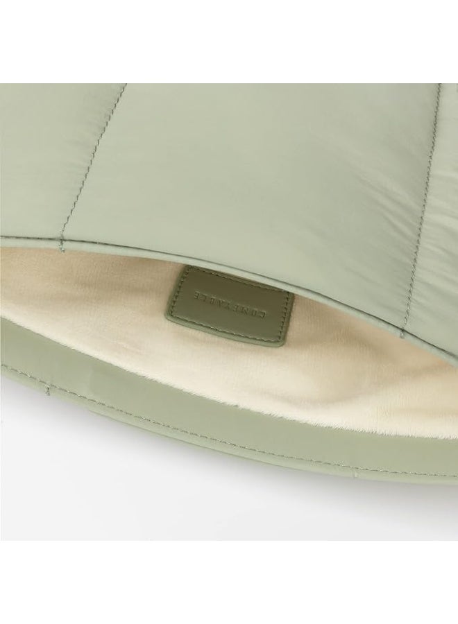 Comfyable Puffy Laptop Sleeve 13 Inch 14 Inch, Quilted Puffer Laptop Carrying Case, Pillow Case Compatible with MacBook Air M4 2025 M3 M2 M1, MacBook Pro M4 Pro/Max, Sage - Image 5