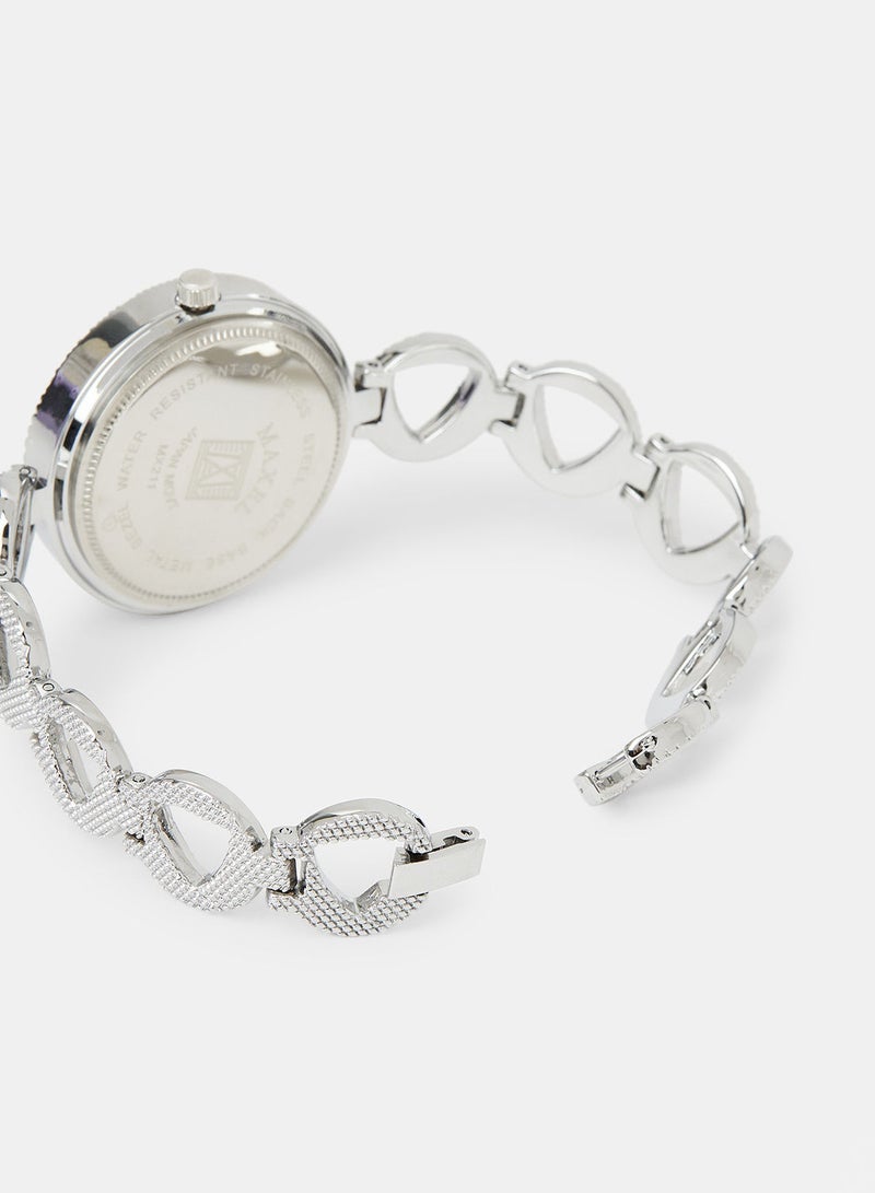 ماكسل ساعات يد نسائية عصرية تناظرية MX307 - 28 مم - Image 3