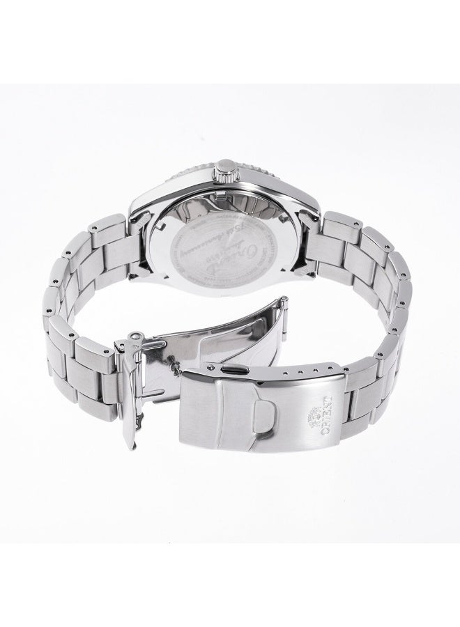 أورينت ساعة رجال سبورت ماكو 40 إصدار محدود بمناسبة الذكرى 75 RA-AC0Q12L30B، قرص أزرق سماوي 40 مم، سوار من الفولاذ المقاوم للصدأ، مقاومة للماء حتى 200 متر - Image 4