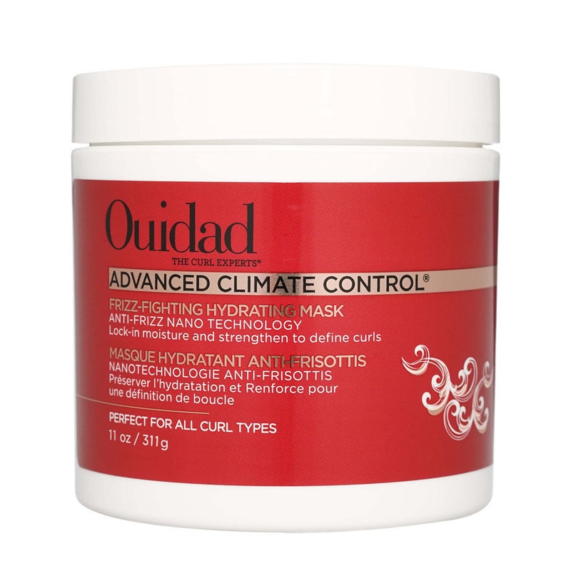 Ouidad Advanced Climate Control Hair Mask  11 oz Frizz Control Curly Hair Mask with Vitamin C  Castor Oil AntiFrizz Nano Technology Helps Repair Nourish and Hydrate Curls For All Curl Types