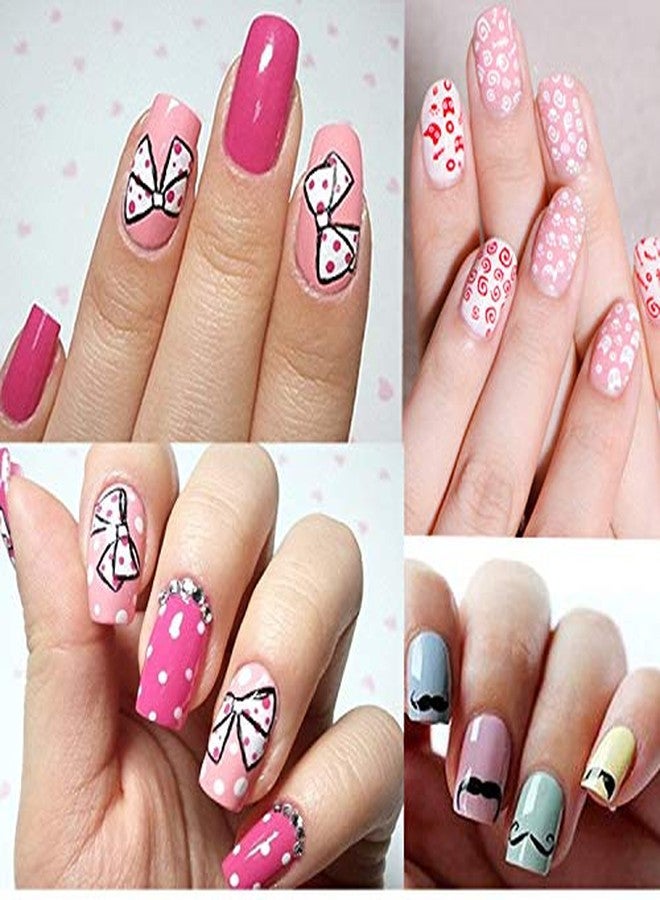 SYGA 1 Piece Heart_06 Style Nail Plates Nail Art Image Stamping Plates - Image 2