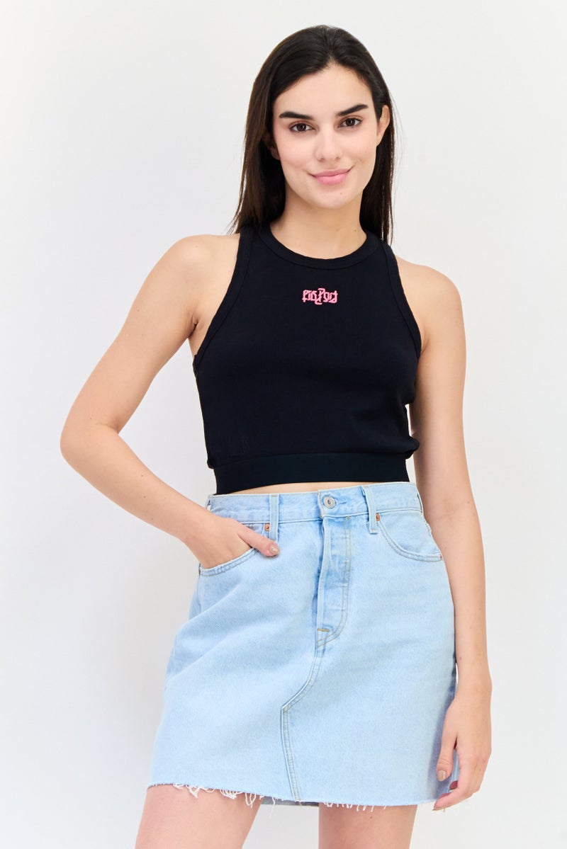 ESPRIT طقم تي شيرت قصير الأكمام وبلوزة بدون أكمام للنساء، متعدد الألوان - Image 3