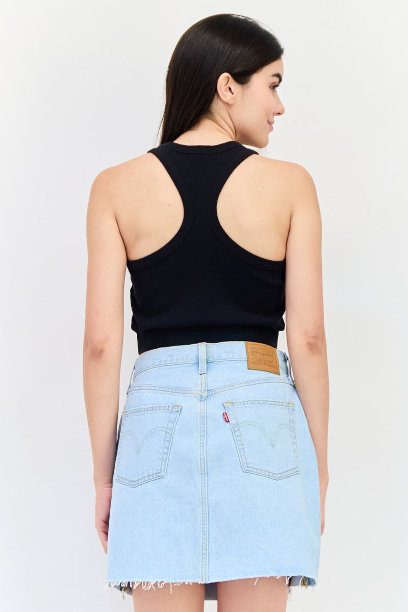 ESPRIT طقم تي شيرت قصير الأكمام وبلوزة بدون أكمام للنساء، متعدد الألوان - Image 2