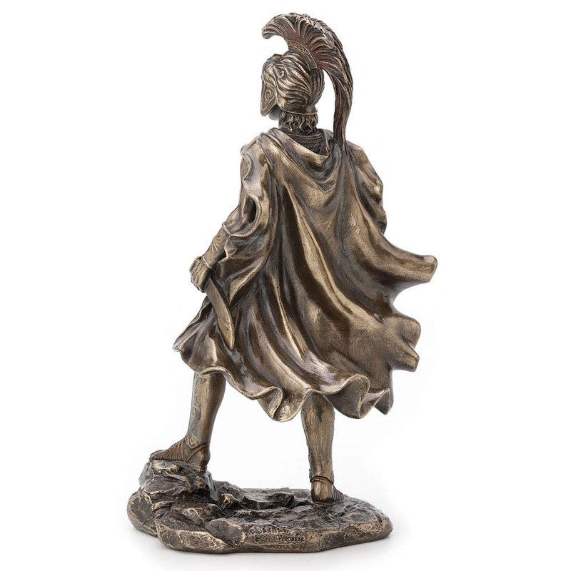 Veronese Design 9.75 Inch Alexander The Great Greek Roman Warrior Historical Antique Bronze Finish Statue Figurine Sculpture - Image 3