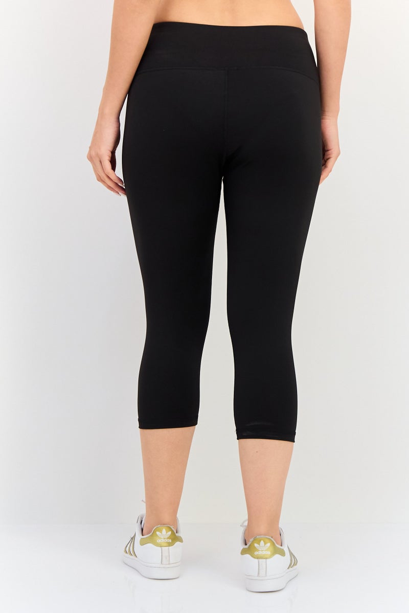 PUMA سراويل رياضية نسائية ملائمة 3/4 للتدريب، سوداء - Image 3