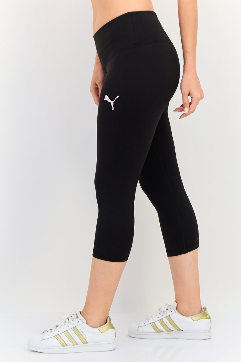PUMA سراويل رياضية نسائية ملائمة 3/4 للتدريب، سوداء - Image 2