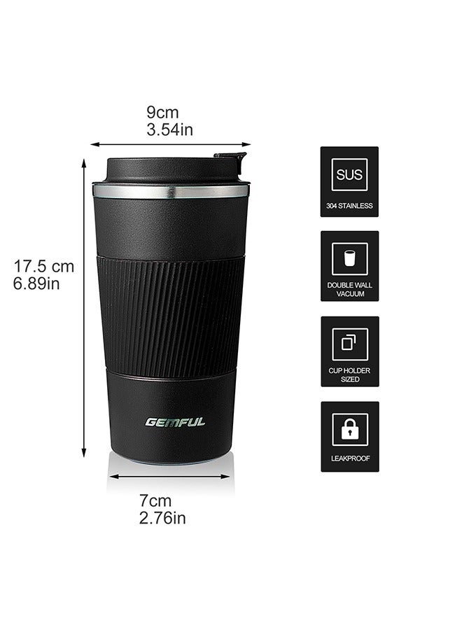 GEMFUL Travel Coffee Mug Stainless Steel Vacuum Ice and Hot Drinks Insulated Tumbler for Home Office Outdoor Works - Image 4