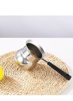 ALMUFARREJ stainless steel Turkish coffee warmer/ milk pot 360ML  - Image 2