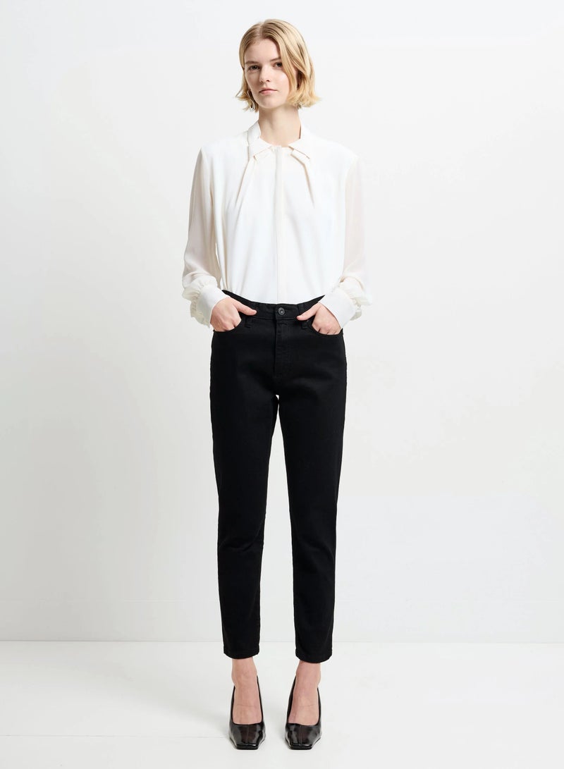 French Connection Stretch Cigarette Ankle Denim Jeans - Image 1