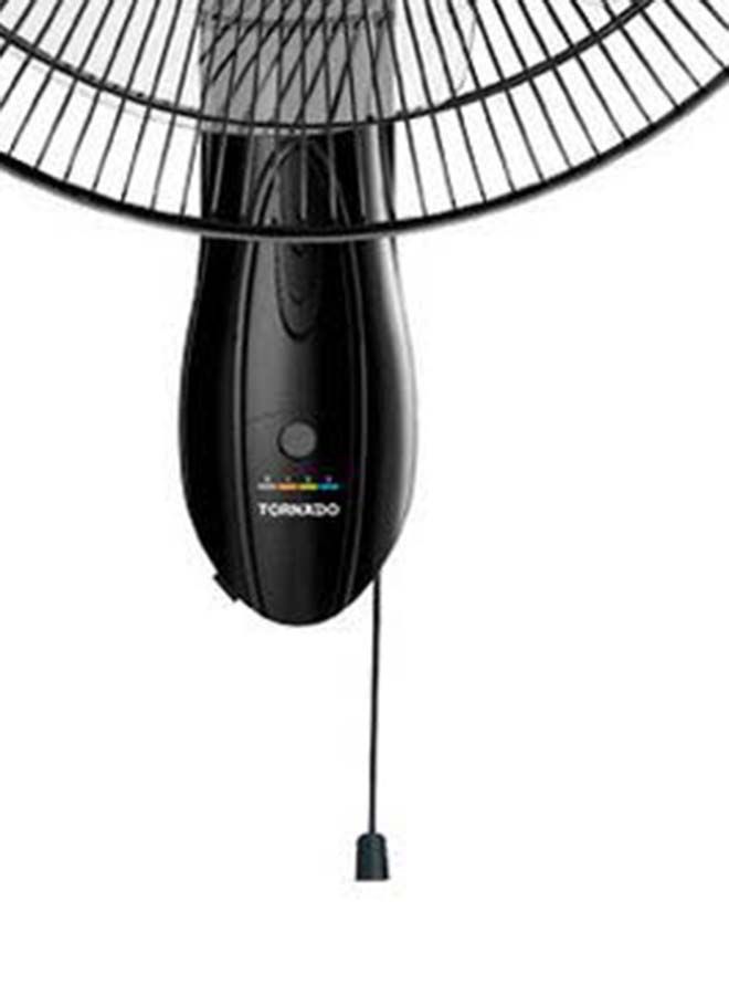 TORNADO Wall Fan 16 inch, 4 Blades TWF-16 Black - Image 2