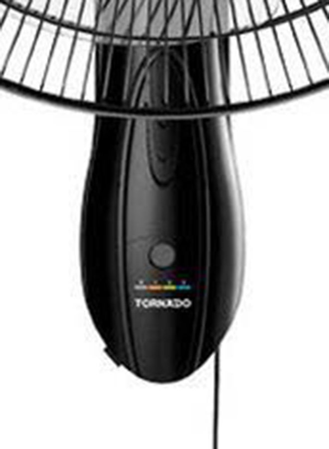 TORNADO Wall Fan 16 inch, 4 Blades TWF-16 Black - Image 5