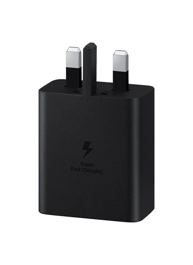 sam - 45W USB C Super Fast Charging Charger - Compatible with S24 S23 S22 S21 S20 Ultra, S24+ S23+ S22+ S21+, A53, A15, A 55, A54 - Type C Power Adapter - Image 1