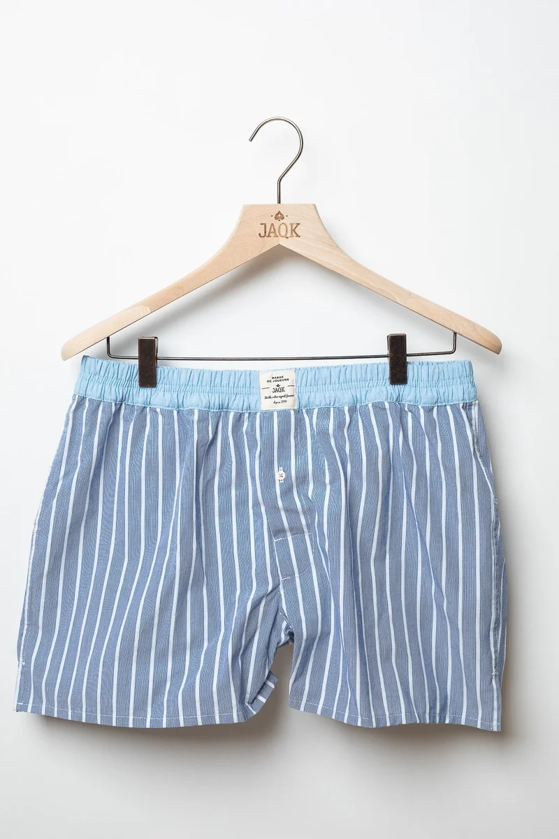 Jaqk Honore Jamaica - Blue Stripes Boxer