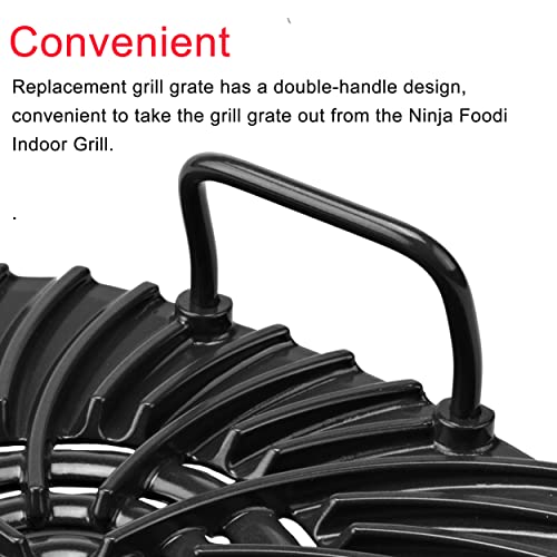 Croask Grill Grate Compatible for Ninja Foodi AG301 AG300 AG400 AG302 EG201 LG450CCO LG450CO IG351A IG302Q,Accessories for Ninja Foodi 5-in-1 Indoor Grill,Non-stick Replacement Parts Griddle - Image 4