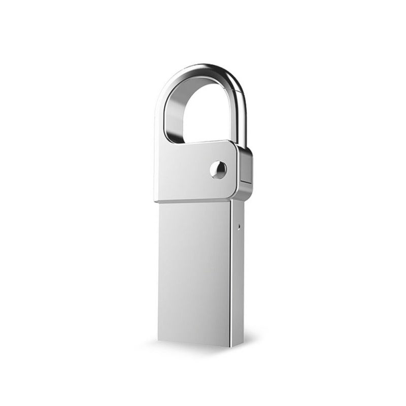 سائق فلاش USB 2.0 بسعة 128 جيجابايت - أداء سريع ومستقر، توافق مثالي، غلاف معدني صغير وحملي لأجهزة الكمبيوتر المحمولة، أجهزة الصوت في السيارات والتلفزيونات الذكية - Image 2