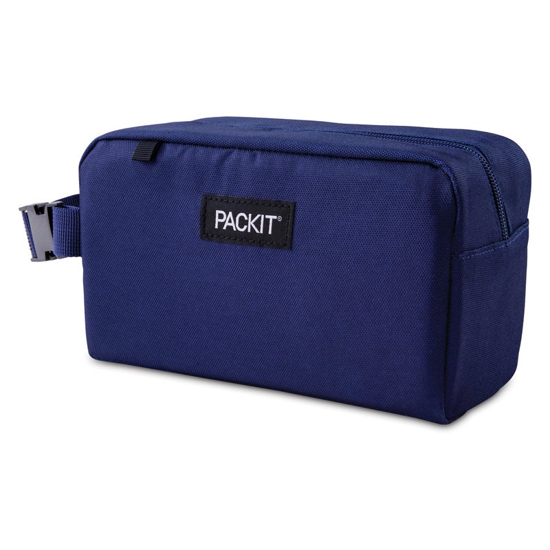 PackItÂ® Freezable Snack Box, True Blue, Built with ECOFREEZEÂ® Technology, Collapsible, Reusable, Zip Closure with Buckle Handle, Designed For Work Snacks, Fresh Snacks On the Go, Adults, and All Ages - Image 2